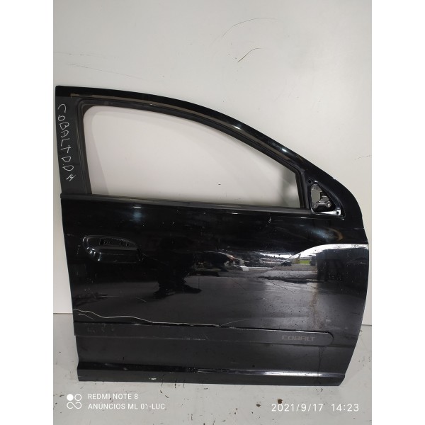 Porta Cobalt Dianteira Direita 2011 2012 2013 2014 2015 - Dianteira - Direita - Preto