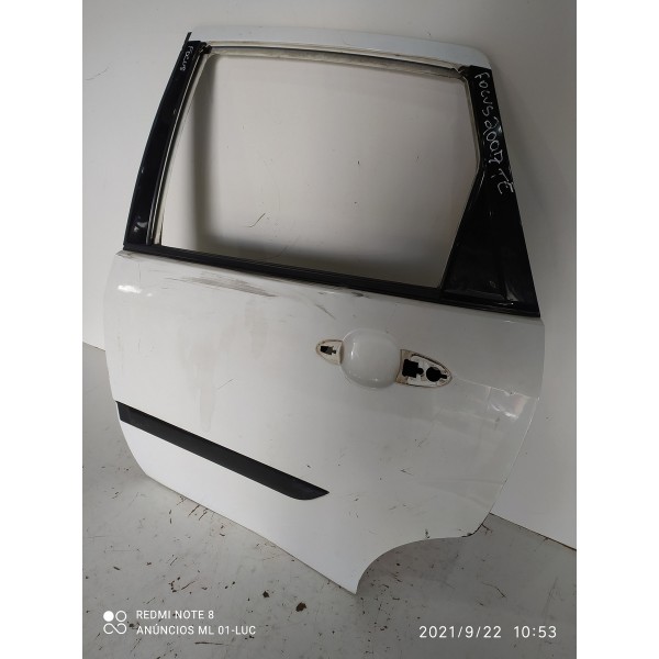 Porta Focus Traseira Esquerda 2002/2007 Traseira Esquerda Branco