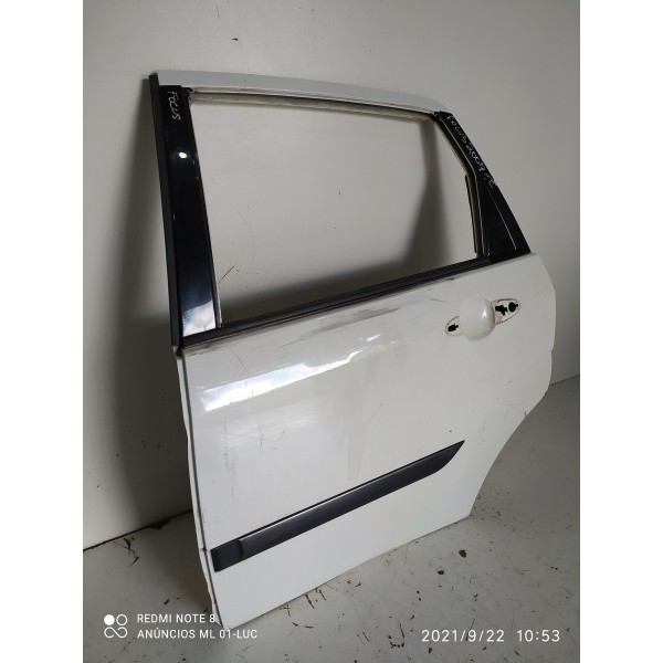 Porta Focus Traseira Esquerda 2002/2007 Traseira Esquerda Branco