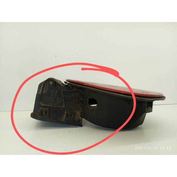 Portinhola Peugeot 308 408 2011/2016 Det 9670433580 Vermelho 2012