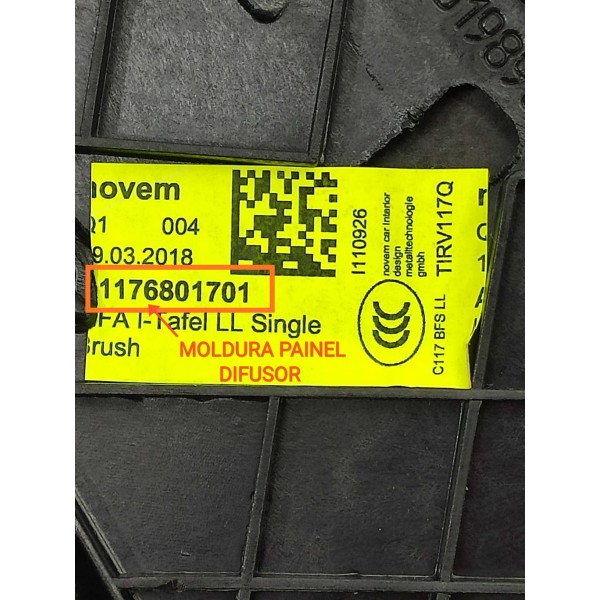 Moldura Difusores Mercedes Gla200 250 2015/2020 1176801701