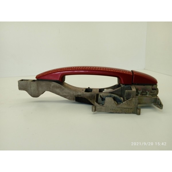 Maçaneta Porta Peugeot 308 408 Traseira Direita 2011/2016 Vermelho Traseira