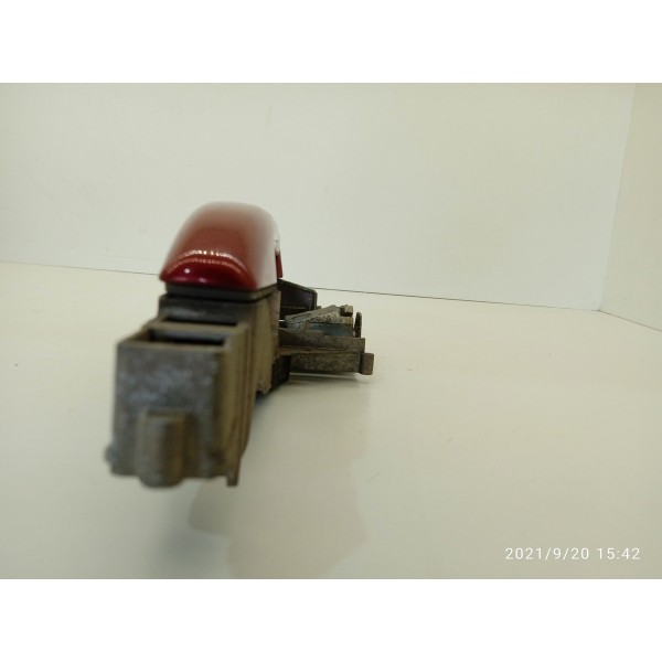 Maçaneta Porta Peugeot 308 408 Traseira Direita 2011/2016 Vermelho Traseira