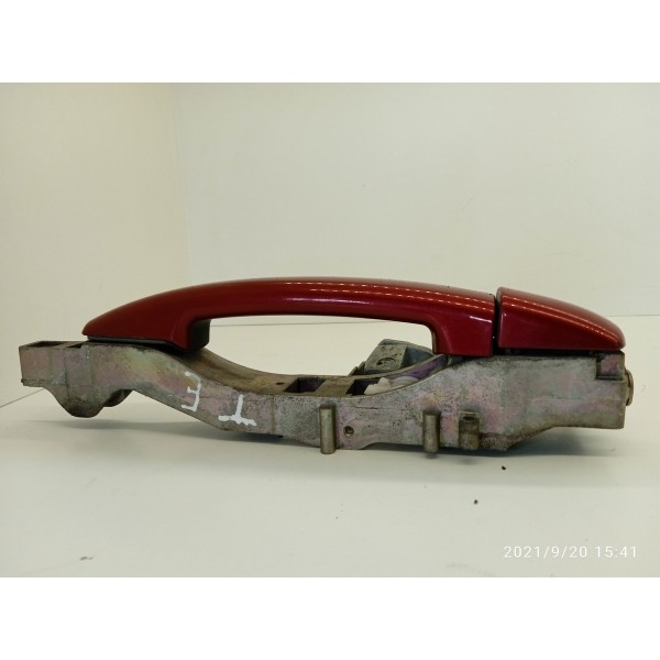 Macaneta Externa Peugeot 308 408 Traseira Esquerda 2011/2016 Vermelho Traseira