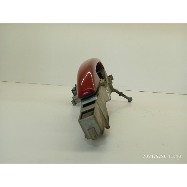 Maçaneta Externa Peugeot 308 408 Dianteira Esquerd 2011/2016 Vermelho Dianteira