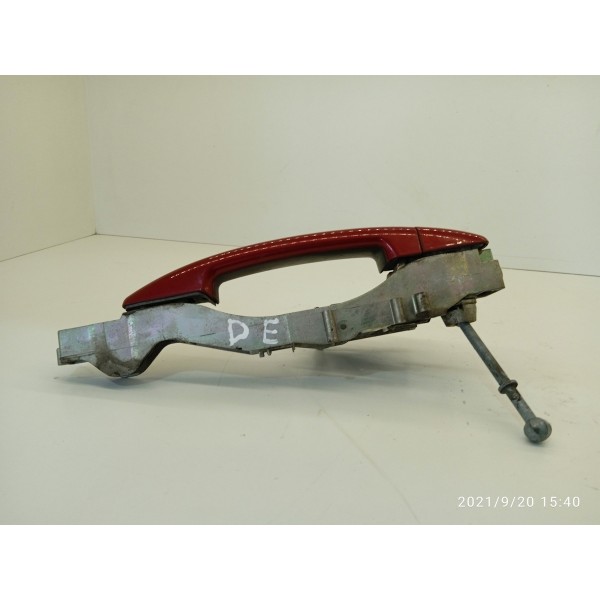 Maçaneta Externa Peugeot 308 408 Dianteira Esquerd 2011/2016 Vermelho Dianteira