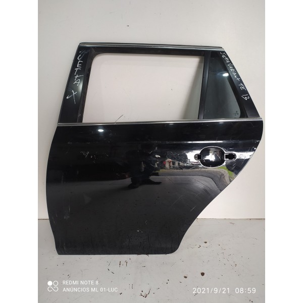 Porta Jetta Variant Traseira Esquerda 2011 2012 Moderna Traseira Esquerda Preto