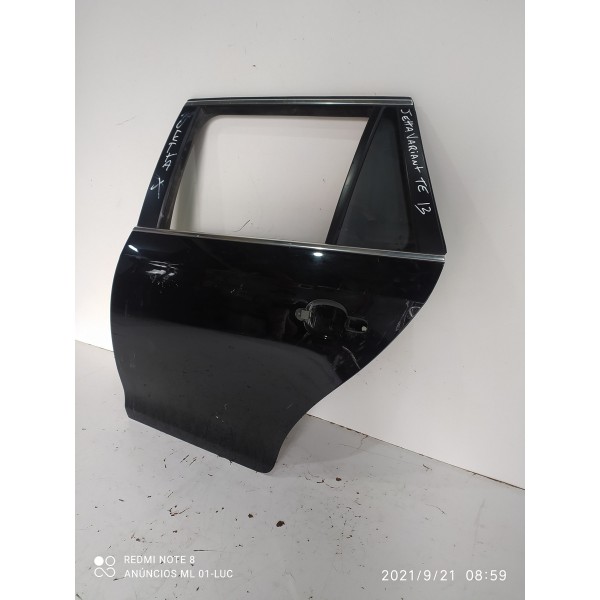 Porta Jetta Variant Traseira Esquerda 2011 2012 Moderna Traseira Esquerda Preto