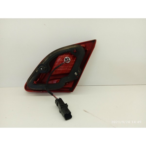 Lanterna Tampa Traseira Peugeot 408 Esquerda 2010/2016 Esquerdo/motorista Vermelho