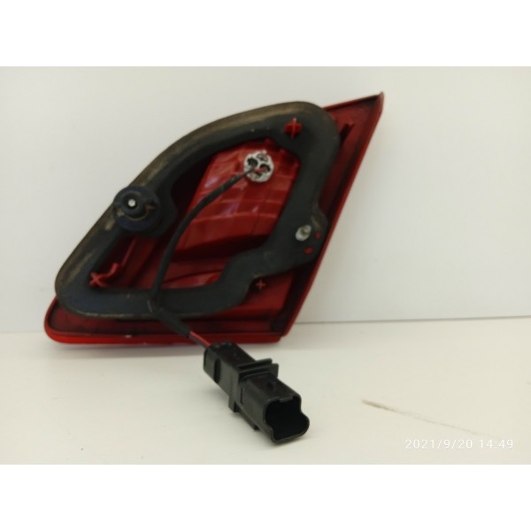 Lanterna Tampa Traseira Peugeot 408 Esquerda 2010/2016 Esquerdo/motorista Vermelho