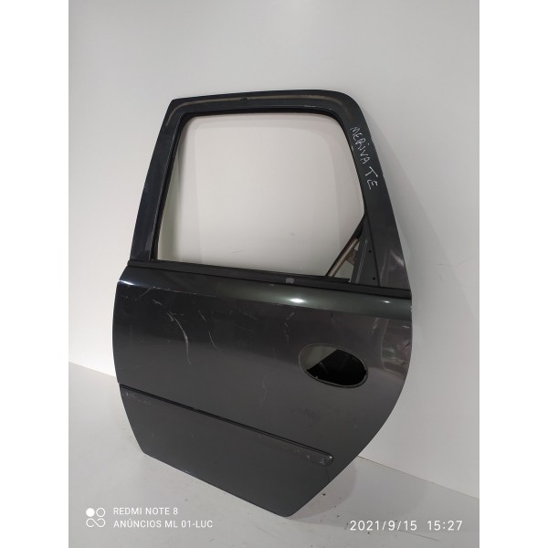 Porta Meriva Traseira Esquerda 2010/2015 Traseira Esquerda Cinza