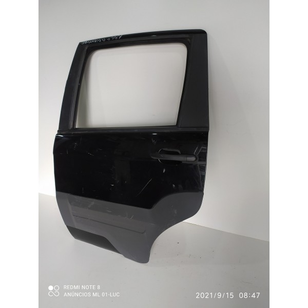 Porta Fiat Idea Adeventure Traseira Esquerda 2014 2015 2016 Traseira Esquerda Preto