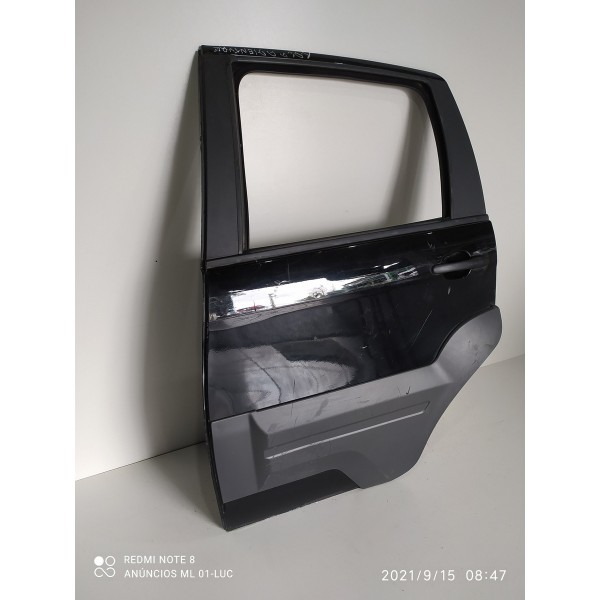 Porta Fiat Idea Adeventure Traseira Esquerda 2014 2015 2016 Traseira Esquerda Preto