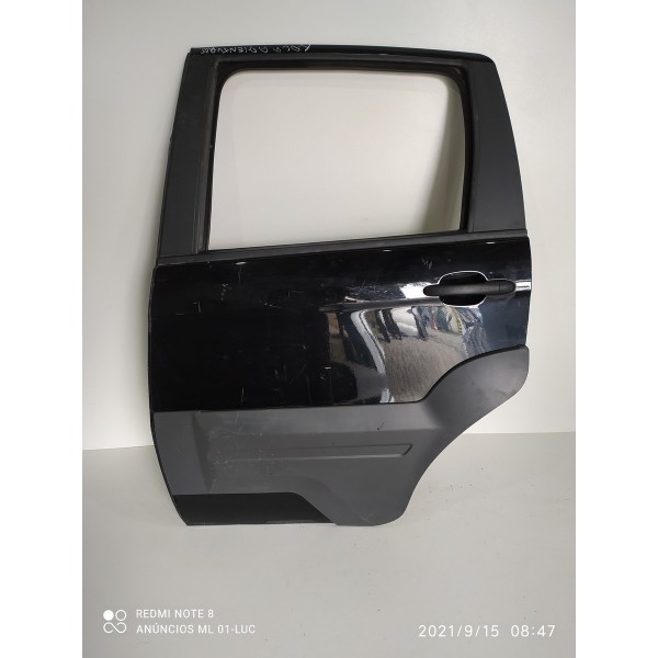 Porta Fiat Idea Adeventure Traseira Esquerda 2014 2015 2016 Traseira Esquerda Preto