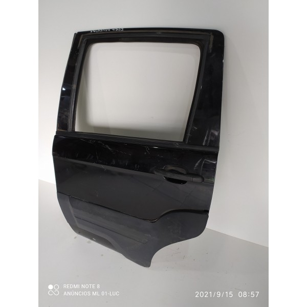 Porta Fiat Idea Adventure Traseira Esquerda 2014 2015 2016 Traseira Esquerda Preto