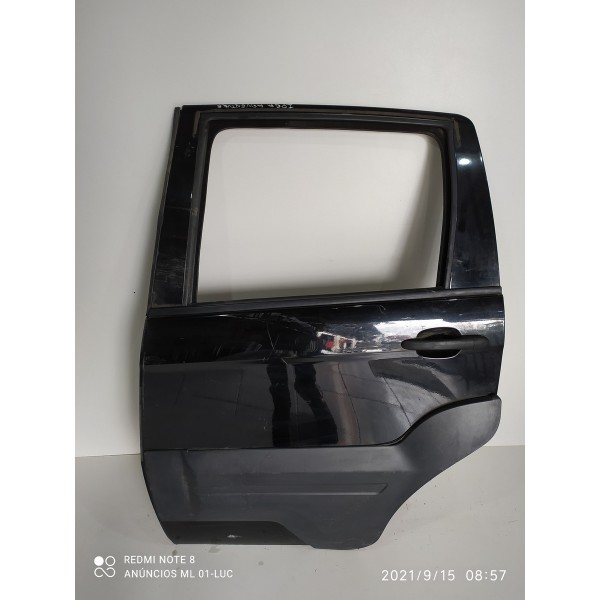 Porta Fiat Idea Adventure Traseira Esquerda 2014 2015 2016 Traseira Esquerda Preto