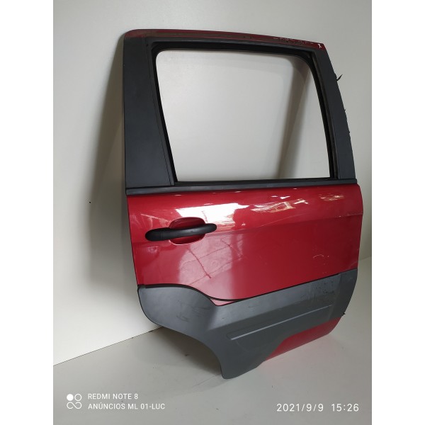 Porta Idea Adventure Traseira Direita 2015 2016 2017 2018 Traseira Direita Vermelho