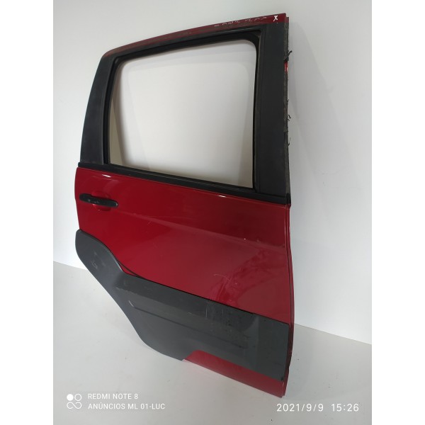 Porta Idea Adventure Traseira Direita 2015 2016 2017 2018 Traseira Direita Vermelho