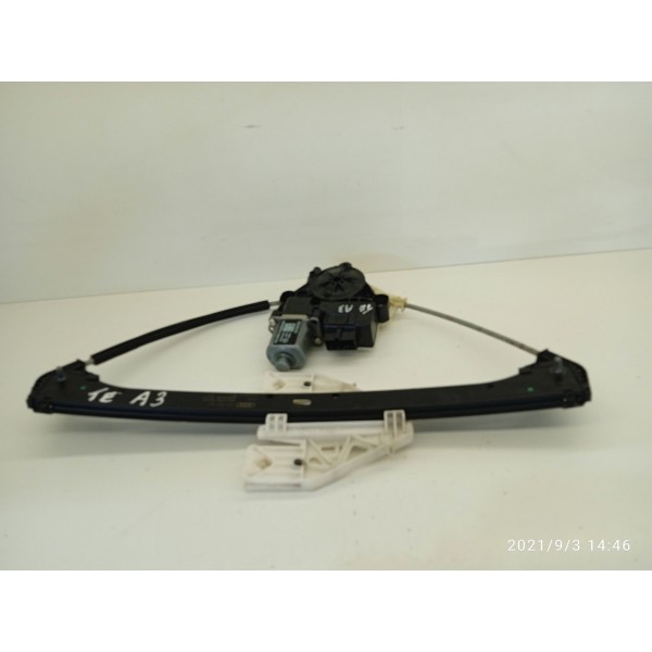 Máquina Vidro Audi A3 Hatch Traseira Esquerda 2013/2019