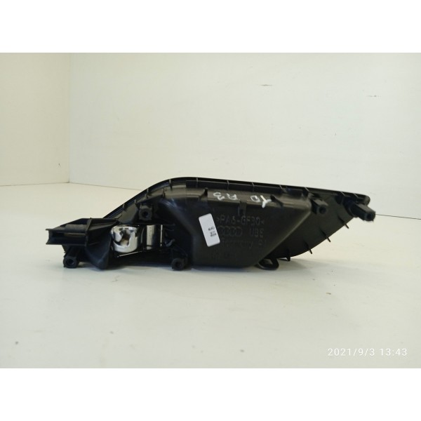 Macaneta Interna Audi A3 Traseira Direita 2014/2020 Cromado Traseira