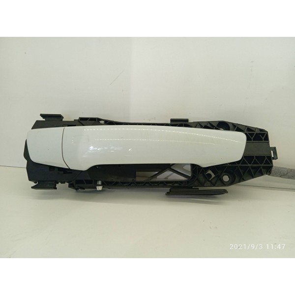 Maçaneta Externa Audi A3 Traseira Direi 2013/2019 8k0839015c Branco Traseira
