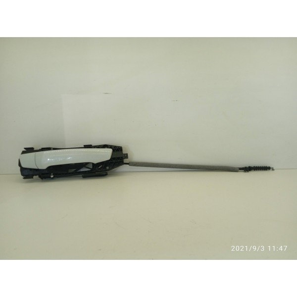 Maçaneta Externa Audi A3 Traseira Direi 2013/2019 8k0839015c Branco Traseira