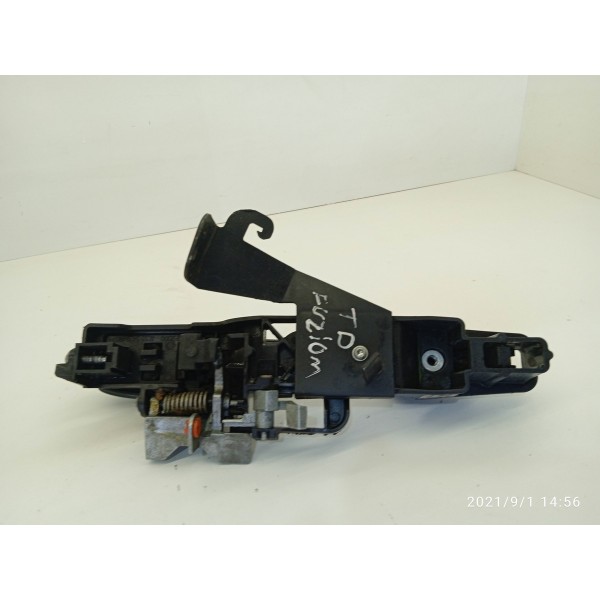 Macaneta Externa Traseira Direita Fusion 2006/2012 Preto Traseira