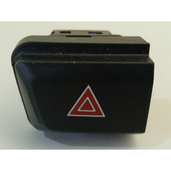 Botao Alerta Peugeot 208 2014/2019 Orig Preto