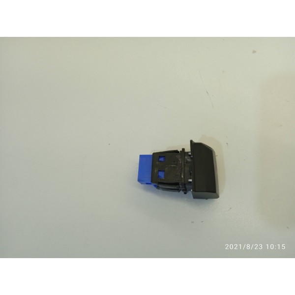 Botao Alerta Peugeot 208 2014/2019 Orig Preto