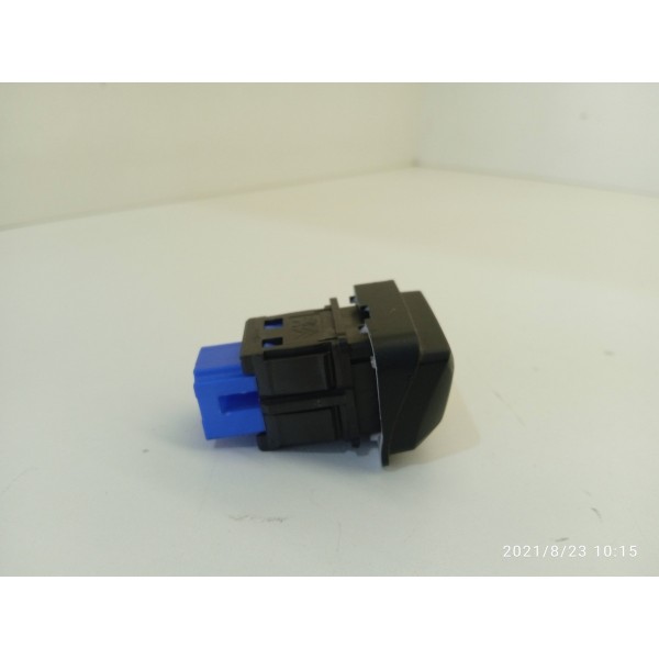 Botao Alerta Peugeot 208 2014/2019 Orig Preto