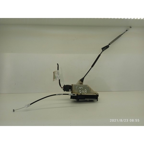 Fechadura Porta Peugeot 208 Traseira Esquerda 2014/2019