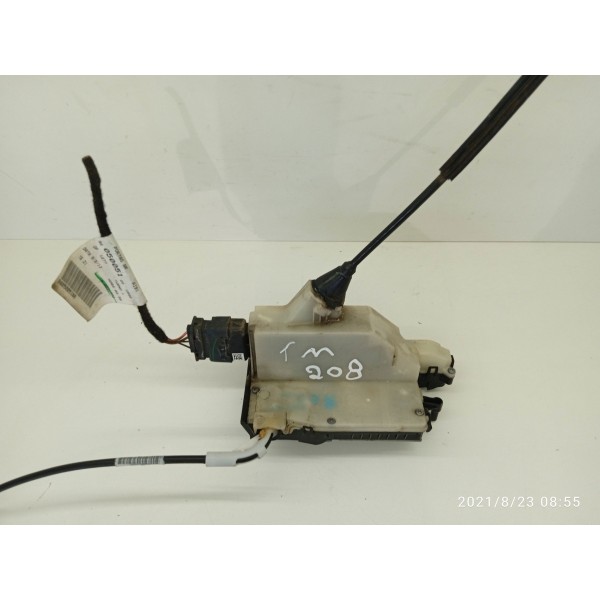 Fechadura Porta Peugeot 208 Traseira Esquerda 2014/2019