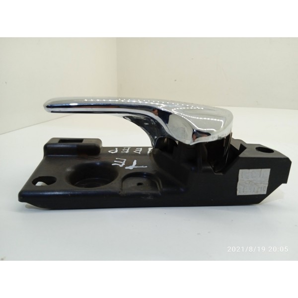 Macaneta Interna Grand Cherokee Traseira Esquerda 2010 /2013 Cromado Traseira