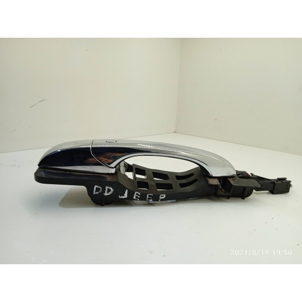 Macaneta Externa Sensor Grand Cherokee Dianteira D 2010/2103 Cromado Dianteira