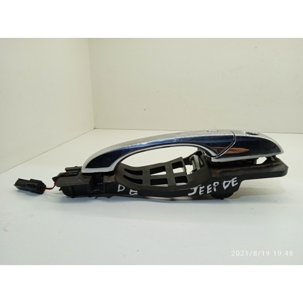 Macaneta Externa Sensor Grand Cherokee Dianteira E 2011/2013 Cromado Dianteira