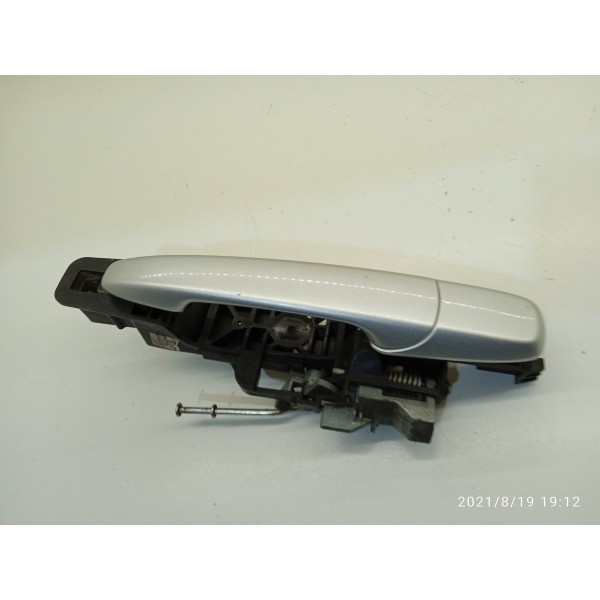 Macaneta Externa Fusion Traseira Direita 2006/2012 Prateado Traseira