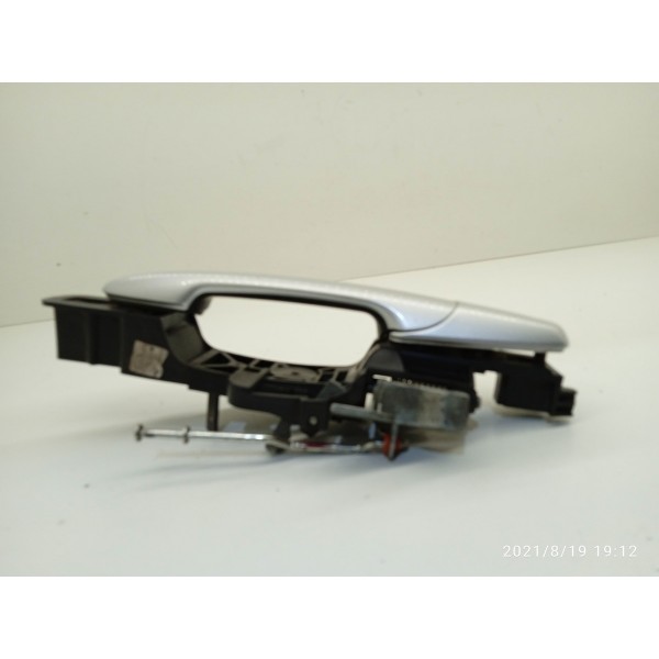 Macaneta Externa Fusion Traseira Direita 2006/2012 Prateado Traseira