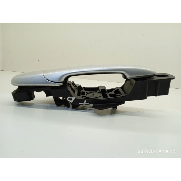 Macaneta Externa Fusion Traseira Direita 2006/2012 Prateado Traseira