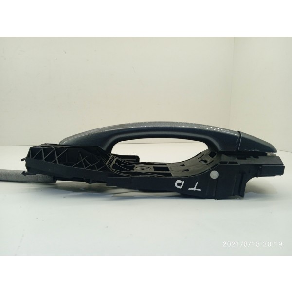 Macaneta Externa Audi A3 Traseira Direita Sensor 2016/2020 Cinza Traseira