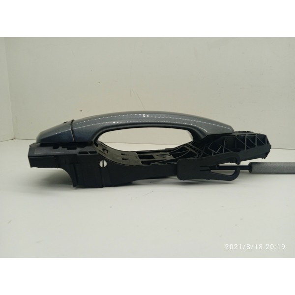 Macaneta Externa Audi A3 Traseira Direita Sensor 2016/2020 Cinza Traseira