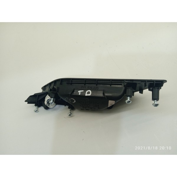 Macaneta Interna Audi A3 Traseira Direita 2016/2020 Original Cromado Traseira