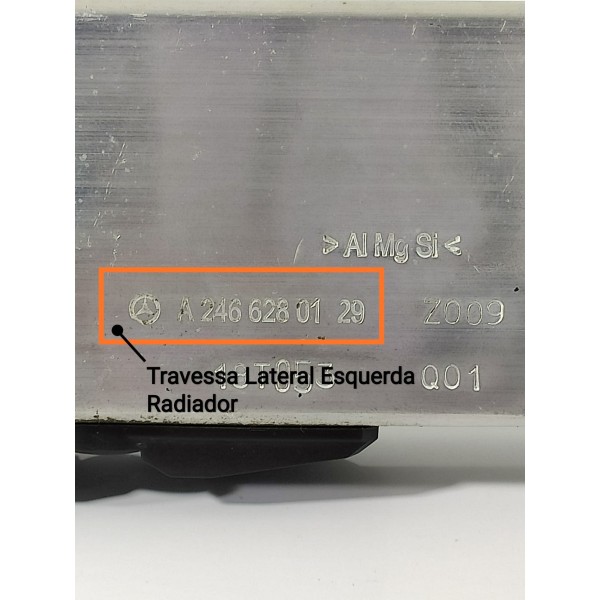 Travessa Radiador Mercedes Gla 200 250 Esquerda A2466280129