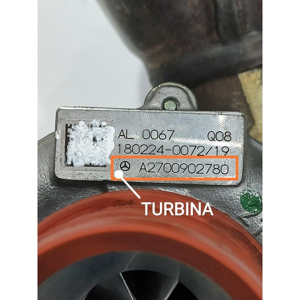 Turbina Mercedes Gla Cla B A 200 2019 A27009022780