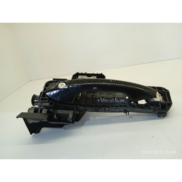Maçaneta Externa Mercedes C180 Dianteira E 7/14 A2047601534 Preto Dianteira