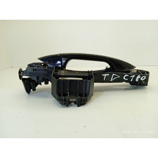 Maçaneta Externa Mercedes C180 Traseira Dir 7/14 A2047601634 Preto Traseira