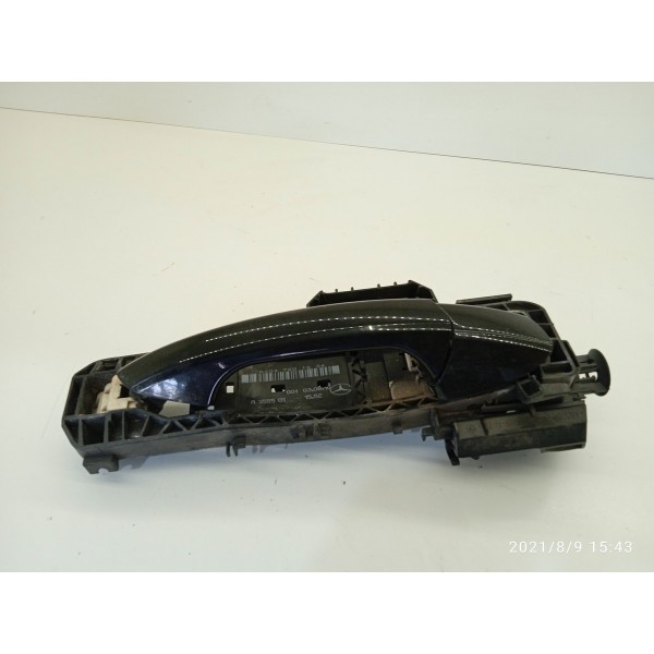 Maçaneta Externa Mercedes C180 Traseira Dir 7/14 A2047601634 Preto Traseira