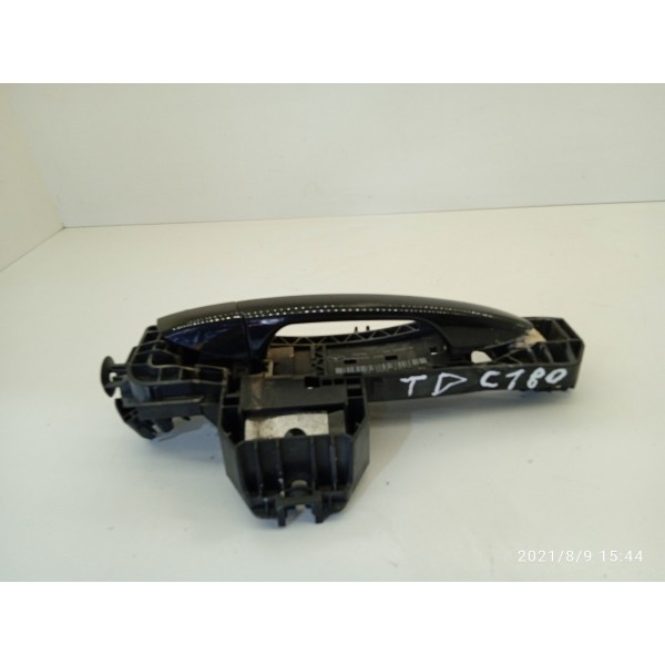 Maçaneta Externa Mercedes C180 Traseira Dir 7/14 A2047601634 Preto Traseira