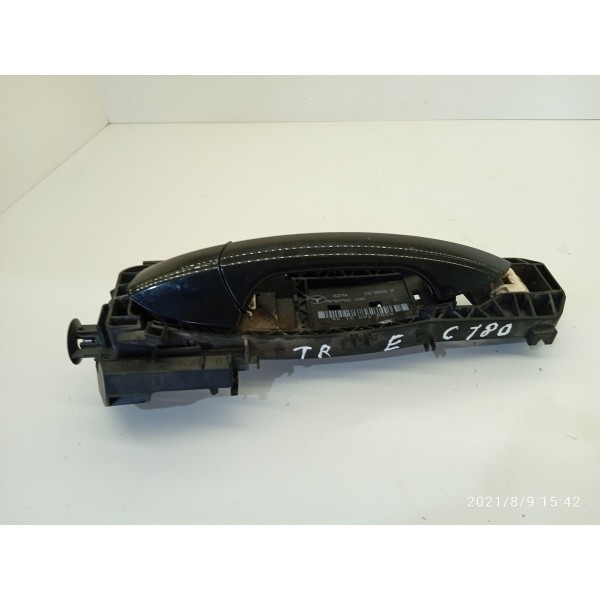 Macaneta Externa Mercedes C180 Traseira Esq 7/14 A2047602134 Preto Traseira
