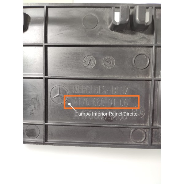 Tampa Inf Painel Mercedes Gla 200 250 Dir14/20 A1766800106