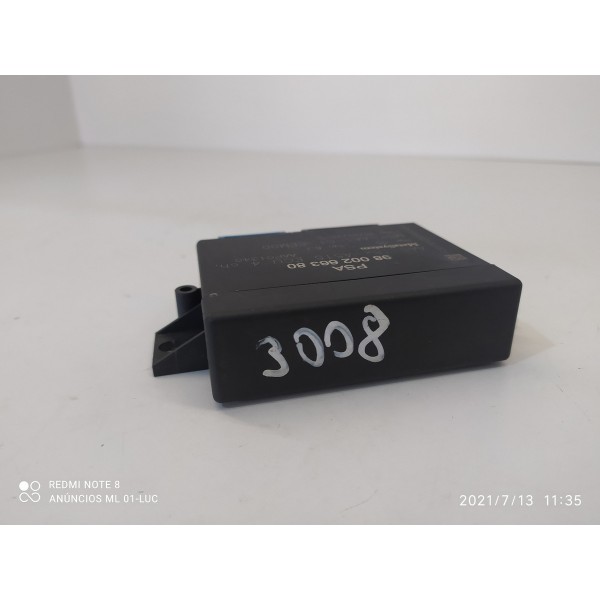 Modulo Estacionamento Peugeot 3008 2011/2016 9800266380